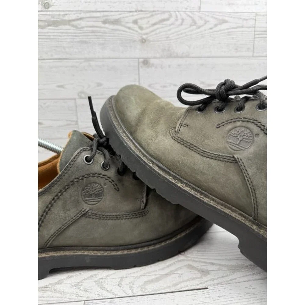 Timberland Shoes Men’s Size 9 Stormbuck Waterproof green/gray Leather boots #14